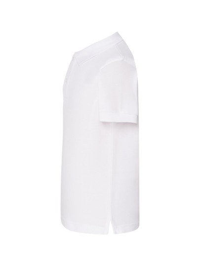 PYK Laste polosärk sirge lõige / White