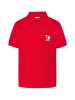 PYK Children's Polo straight cut / Red