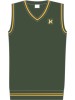 TISKRE kootud vest VIO 01 / roheline