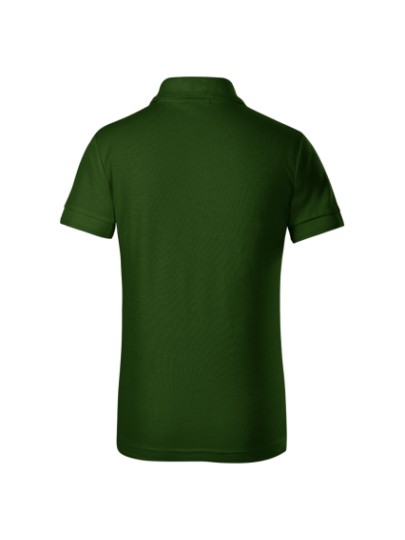 Laste kitsalõikeline polosärk / bottle-green
