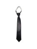 Dark gray tie with an elastic