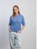 Brett blue sweater