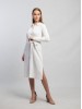 Olivia K white merino cardigan-dress