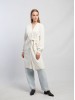 Ilmelik white merino cardigan