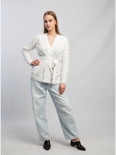 Belinda white cardigan