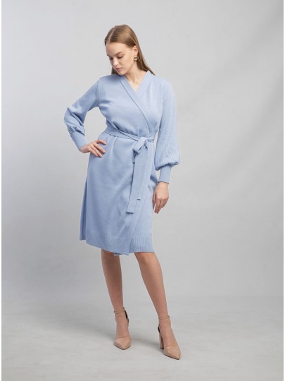 BRITTY sky blue dress