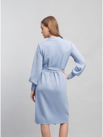 BRITTY sky blue dress