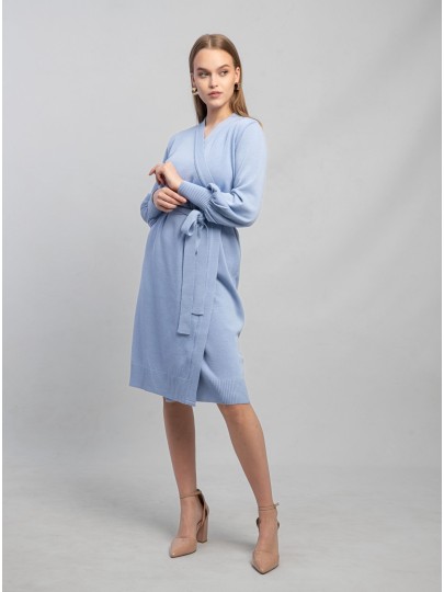 BRITTY sky blue dress