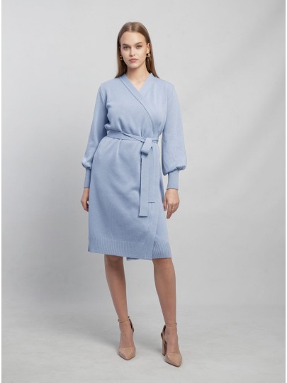 BRITTY sky blue dress