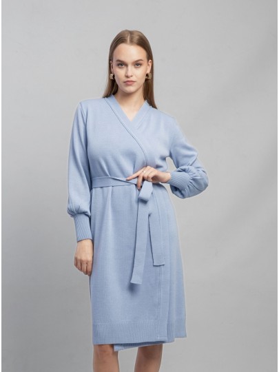 BRITTY sky blue dress