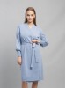BRITTY sky blue dress