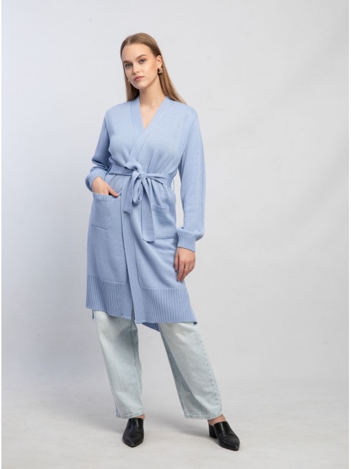 copy of Ilmelik navy blue merino cardigan