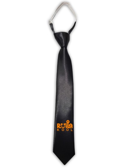 RP Dark gray tie with an elastic