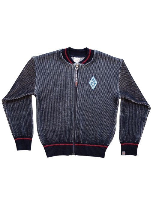 Laste bomber lukuga jakk TKVG PIKKY02/Tumesinine