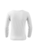 Children's long sleeve shirt - wide collar / white