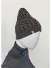 Huty merino wool hat black