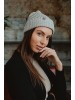 Taggy merino wool hat gray